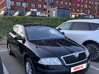 2008 Skoda Octavia II (A5), чёрный, 820000 рублей, вид 1