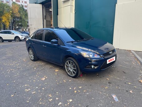 2011 Ford Focus II Рестайлинг, синий, 470000 рублей, вид 2