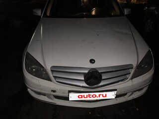 2008 Mercedes-Benz C-Класс 230 III (W204), белый, 890000 рублей, вид 3