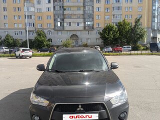 2010 Mitsubishi Outlander II Рестайлинг, чёрный, 1100000 рублей, вид 2
