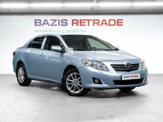 2008 Toyota Corolla X (E140, E150), голубой, 949000 рублей, вид 3
