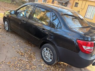 2014 Lada (ВАЗ) Granta I, чёрный, 200000 рублей, вид 5