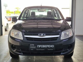 2014 Lada (ВАЗ) Granta I, чёрный, 380000 рублей, вид 2