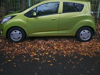 2012 Chevrolet Spark III, зелёный, 600000 рублей, вид 4