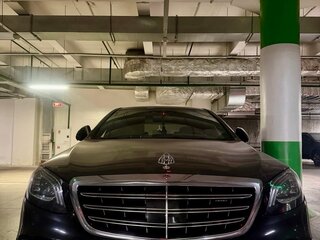 2018 Mercedes-Benz Maybach S-Класс 450 I (X222) Рестайлинг, чёрный, 6200000 рублей, вид 3