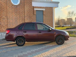 2013 Lada (ВАЗ) Granta I, красный, 460000 рублей, вид 4