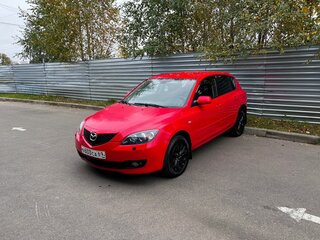 2007 Mazda 3 I (BK) Рестайлинг, красный, 325000 рублей, вид 1