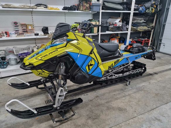 2017 Polaris 800 PRO-RMK, чёрный, 650000 рублей
