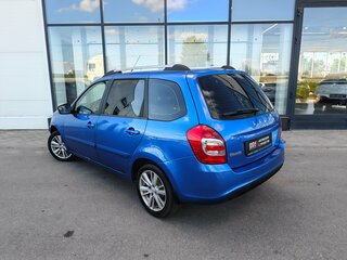 2019 Lada (ВАЗ) Granta I Рестайлинг, синий, 650000 рублей, вид 4