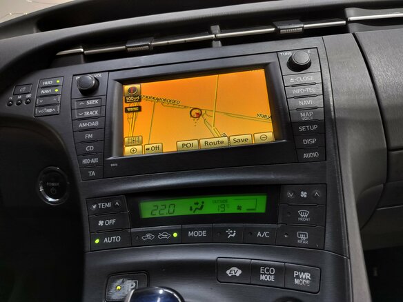 2009 Toyota Prius III (XW30), чёрный, 590000 рублей - вид 9