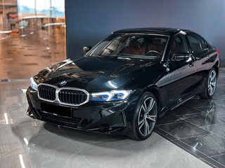 2023 BMW 3 серии 330i xDrive VII (G2x) Рестайлинг, чёрный, 3290000 рублей, вид 3