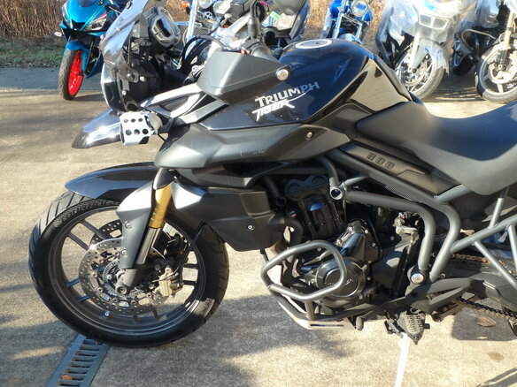 2014 Triumph Tiger 800, чёрный, 700000 рублей - вид 12