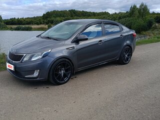2014 Kia Rio 6-speed III, серый, 580000 рублей, вид 1