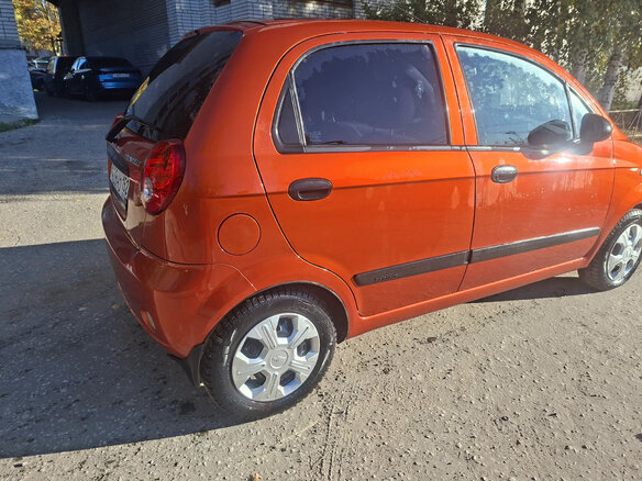 2008 Chevrolet Spark II, оранжевый - вид 4