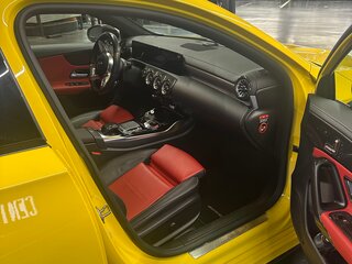 2022 Mercedes-Benz A-Класс AMG 45 AMG II (W177), жёлтый, 4750000 рублей, вид 4