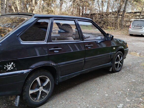 2005 Lada (ВАЗ) 2114, чёрный, 130000 рублей - вид 2