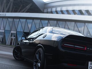 2017 Dodge Challenger III Рестайлинг 2, чёрный, 3900000 рублей, вид 3