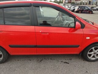 2007 Hyundai Getz I Рестайлинг, красный, 330000 рублей, вид 3
