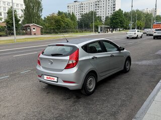 2014 Hyundai Solaris I Рестайлинг, серый, 675000 рублей, вид 3
