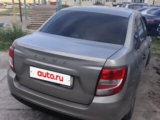 2019 Lada (ВАЗ) Granta I Рестайлинг, серебристый, 525000 рублей, вид 4