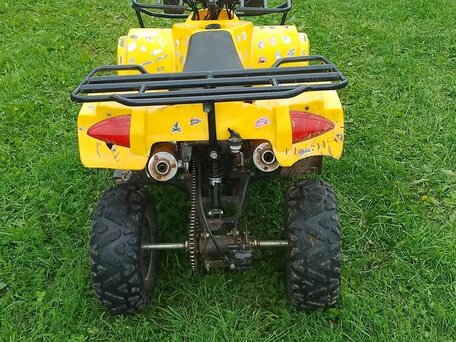 2014 Armada ATV 110, жёлтый, 43000 рублей, вид 5