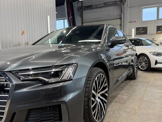 2020 Audi A6 40 TDI V (C8), серый, 5000000 рублей, вид 4