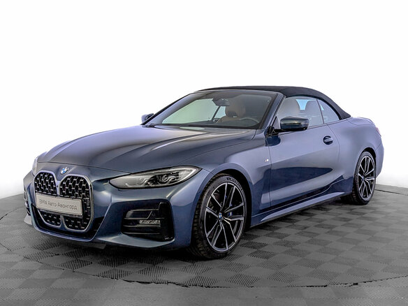 2021 BMW 4 серии 420i G22, G23, G26, синий, 5490000 рублей
