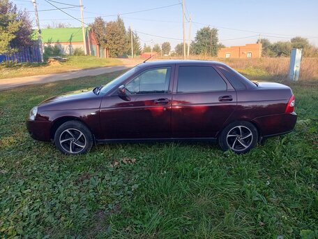 2011 Lada (ВАЗ) Priora I, пурпурный, 300000 рублей, вид 5