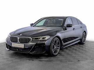 2021 BMW 5 серии 520i VII (G30/G31/G38) Рестайлинг, синий, 4550000 рублей, вид 1
