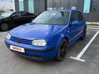 2003 Volkswagen Golf IV, синий, 360000 рублей, вид 2