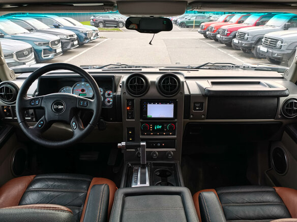 2004 Hummer H2 I, чёрный, 1490000 рублей - вид 14