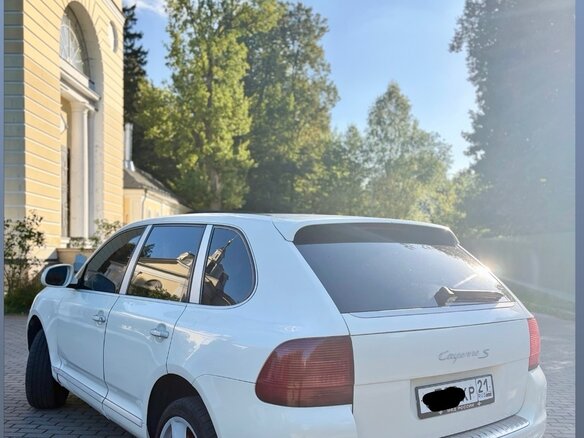 2004 Porsche Cayenne I (955), белый, 930000 рублей - вид 5