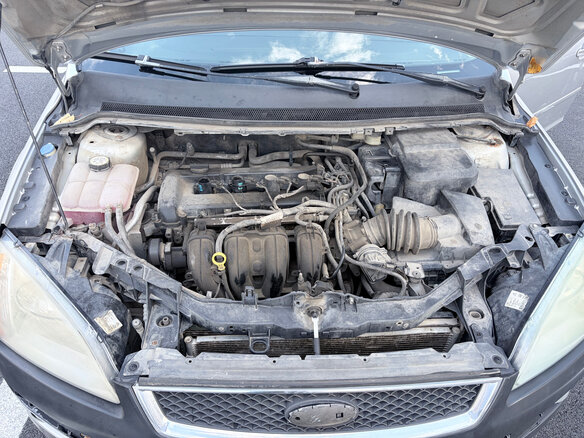 2006 Ford Focus II, серебристый - вид 7