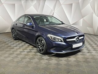2018 Mercedes-Benz CLA 200 I (C117, X117) Рестайлинг, синий, 1695000 рублей, вид 3