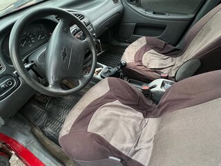 2007 Chevrolet Lanos I, красный, 130000 рублей, вид 5