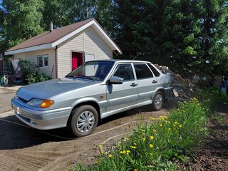 2006 Lada (ВАЗ) 2115, серебристый, 195000 рублей, вид 1