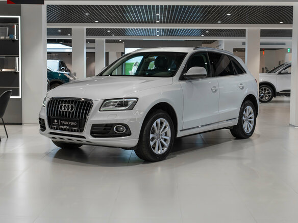 2014 Audi Q5 I (8R) Рестайлинг, белый, 2190000 рублей