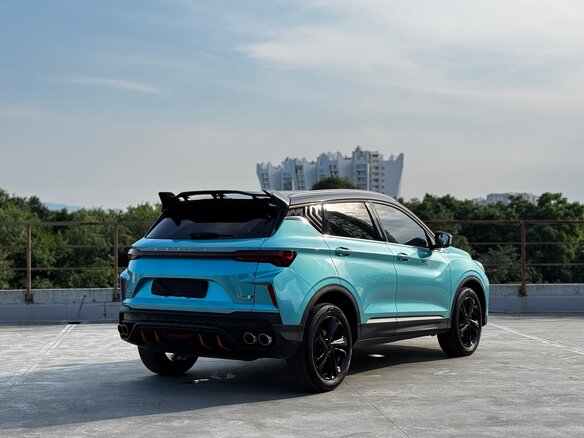 2023 Geely Coolray (Binyue Cool) I Рестайлинг, голубой, 1800000 рублей - вид 24