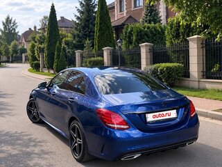 2017 Mercedes-Benz C-Класс 180 9G-TRONIC IV (W205), синий, 2250000 рублей, вид 4