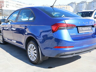2020 Skoda Rapid II, синий, 1419000 рублей, вид 4