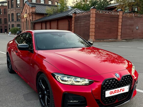 2023 BMW 4 серии 420i G22, G23, G26, красный, 5790000 рублей - вид 1