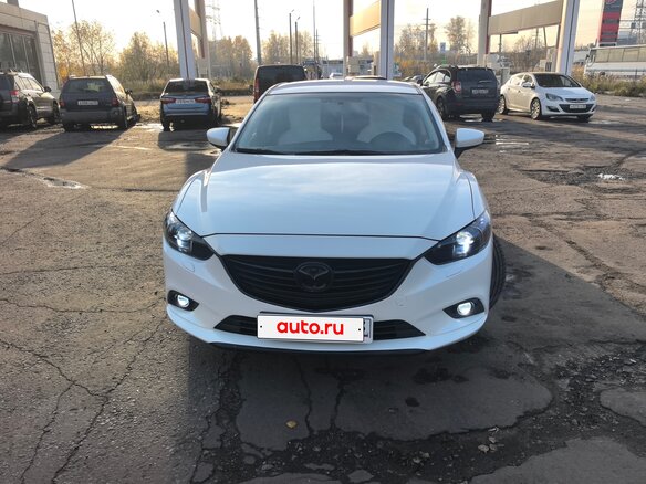 2012 Mazda 6 III (GJ), белый, 975000 рублей - вид 4