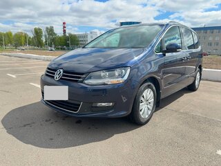 2012 Volkswagen Sharan II, синий, 940000 рублей, вид 1