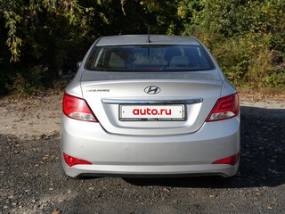 2016 Hyundai Solaris I Рестайлинг, серебристый, 1150000 рублей, вид 5