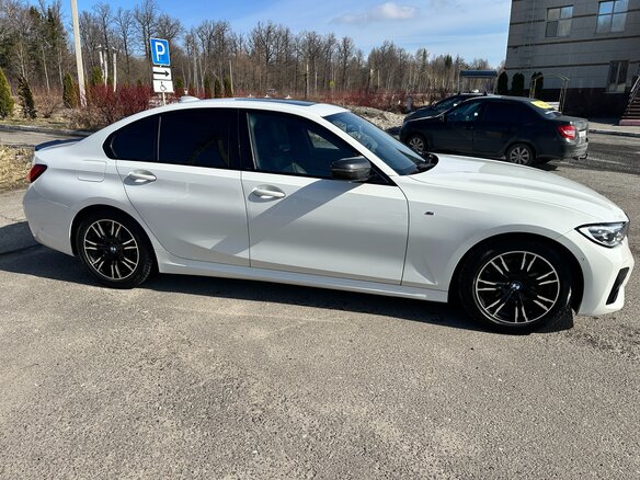 2020 BMW 3 серии 320i VII (G2x), белый, 4000000 рублей - вид 7
