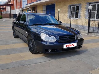 2008 Hyundai Sonata ТагАЗ IV (EF) Рестайлинг, чёрный, 275000 рублей, вид 2