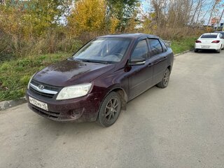 2012 Lada (ВАЗ) Granta I, красный, 230000 рублей, вид 1