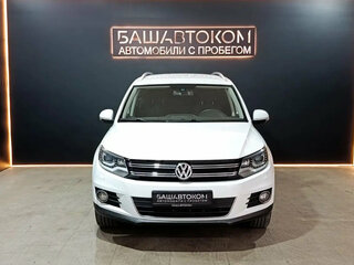 2014 Volkswagen Tiguan I Рестайлинг, белый, 1149000 рублей, вид 2
