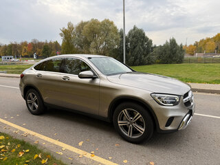 2020 Mercedes-Benz GLC Coupe 220 d I (C253) Рестайлинг, серый, 4450000 рублей, вид 2