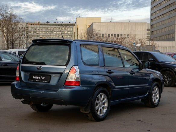 2007 Subaru Forester II Рестайлинг, синий, 748000 рублей - вид 3
